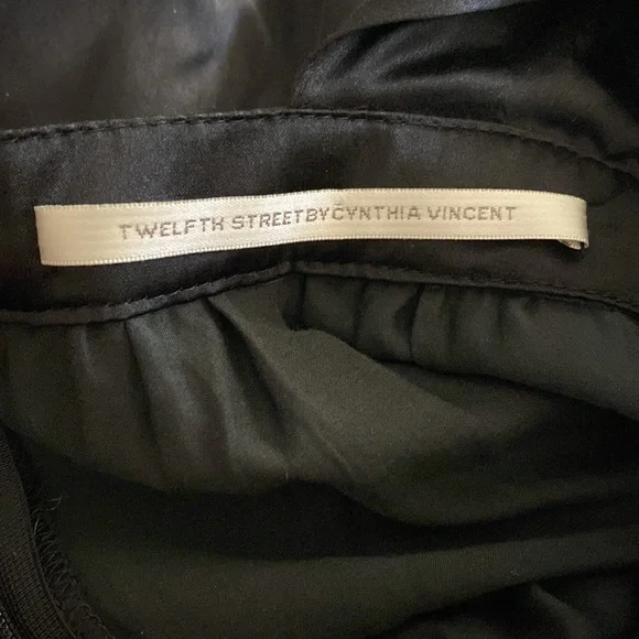 ❌SOLD❌ Twelfth Street by Cynthia Gatsby Open Back With Embroidery Detail🖤🖤🖤 - Picture 3 of 14